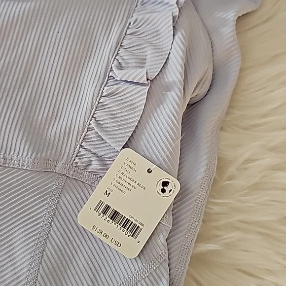 🎉HP NWT Free People Movement Ruffle Me Up One-piece Shortie - Size  L - Picture 11 of 17